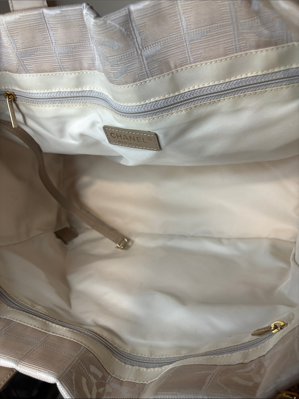 Chanel Travel Line Tote and Pouch - Picture 14 of 16